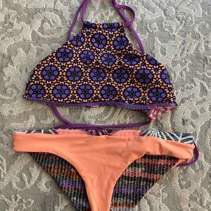 MAAGI HIGH NECK BIKINI SET